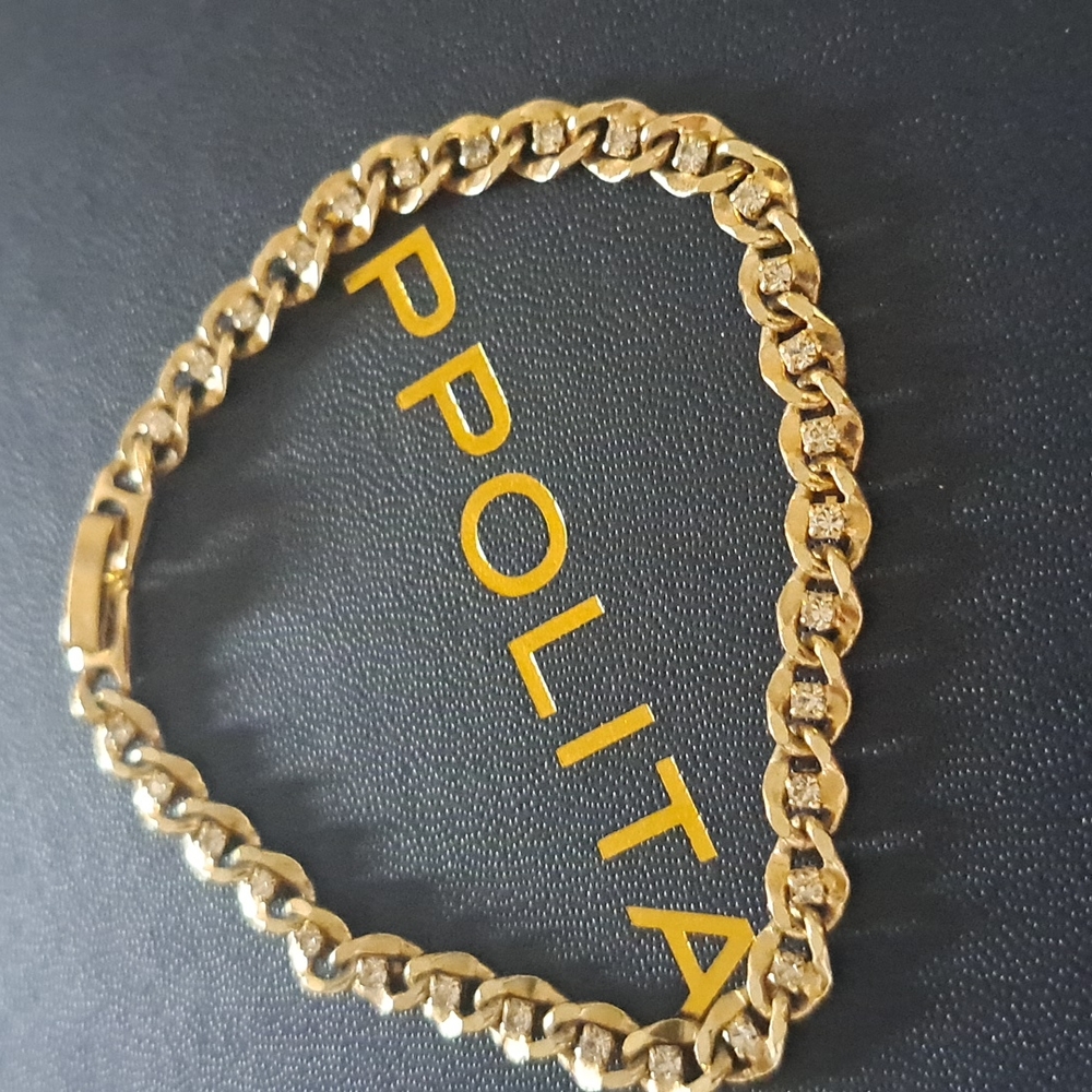 10k Gold Filled Diamond Bracelet